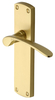 M.Marcus Satin Brass Diplomat Latch Door Handles