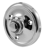 Polished Chrome Circular Door Bell 60mm