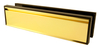 Telescopic Letter Box Gold 295mm