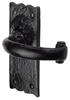 The Colonial TC310 Tudor Cast Iron Short Latch Door Furniture