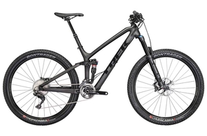 Trek Fuel EX 9.8 Plus 2017 Mountain Bike Black - 17.5 Inch