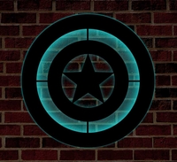 Captain America Shield Wall Art