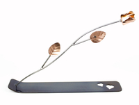Copper Rose and stand