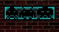 Space Invaders Wall Art - 980x280mm