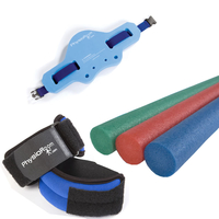 PhysioRoom.com Elite Aqua Rehab Pack - Aquabelt,  Ankle and Wrist Weights and x3 Water Noodles