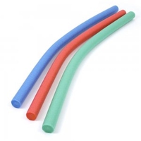 PhysioRoom.com Elite Water Swimming Aid Float Woggle Noodles x9 (Red x3,  Green x3 and Blue x3)
