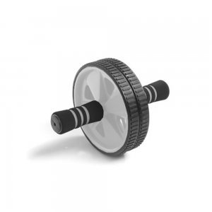 PhysioRoom.com PhysioRoom Double Abdominal Exercise Roller Wheel Core Muscle Strength Fitness