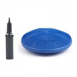 PhysioRoom.com Physioroom Elite Wobble Air Stability Balance Cushion 35cm Free Dual Action Pump