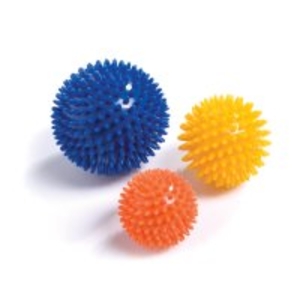 PhysioRoom.com PhysioRoom Spiky Massage Balls Stress Reflexology - Pack of 3 - 6,  8 + 10cm