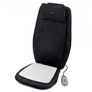 PhysioRoom.com RV-5 Massage Chair Heated Back Neck Massager Vibration Muscle Pain Relief Relax