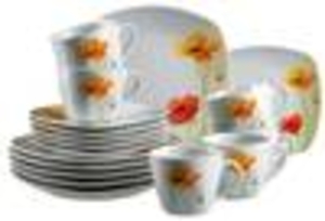 Coffee Set "Papavero",  18 piece