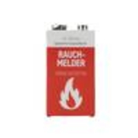 Lithium 9V block battery for smoke detectors Ansmann