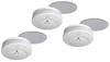 Smoke detector,  9 V block battery,  105 x 36.5 mm,  set of 3 Cordes