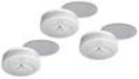 Smoke detector,  9 V block battery,  105 x 36.5 mm,  set of 3 Cordes