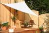 Triangle Shade Sail Awning,  HDPE Wheat Brown,  360 cm,  Wind and Moisture Permeable Peddy Shield