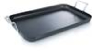 Two Hob Frying Pan 45 x 25 cm BK Cookware