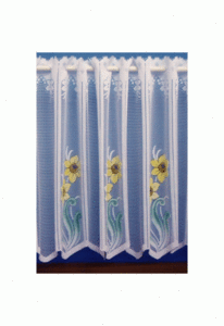 Daffodil White Cafe Net Curtain