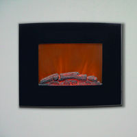 Curved Screen Wall Mounted Fireplace