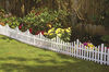 Pack of 6 White Fence Panels