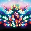100 Static Supabright Multi-Coloured Lights