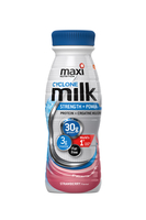 MaxiNutrition Cyclone Milk Strawberry 330ml Bottles x 8