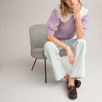 2-in-1 Jumper with Peter Pan Collar