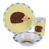 3-Piece Kids Hedgehog Dinner Set