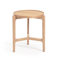 Alyasa Oak Side Table