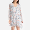 Amandine Nahy Floral Voile Dress
