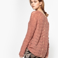 Button Back Knit Jumper