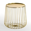 Cage Metal Wire Side Table