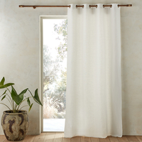 Colin Linen Curtain with Cotton Lining