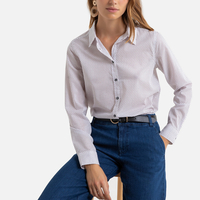 Cotton Patterned Buttoned Shirt