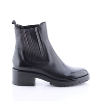 Elasticated Leather Boots
