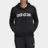 Essentials Linear Slip-On Hoodie with Logo Print in Cotton/Recycled Polyester