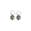 Eye Charm Hoop Earrings