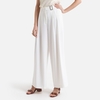 Flared Belted Trousers,  Length 27.5"