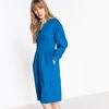 Flared Button-Through Dress with Elasticated Waist