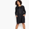 Flared Buttoned Dress