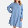 Flared Buttoned Dress