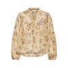 Floral Tie Neck Blouse