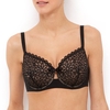 Glamorous Underwired Bra in Large Sizes with Floral Motif