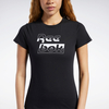 Graphic Cotton Sports T-Shirt with Logo Print with Short Sleeves