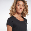 Graphic Cotton Training T-Shirt with Logo Print and Short Sleeves
