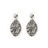 Hammered Metal Earrings