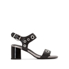 Heeled Leather Sandals