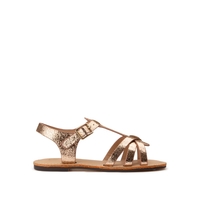 Kids Metallic Sandals