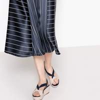 Knotted Wedge Sandals