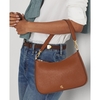 Leather Baguette Bag