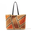 Leather Patchwork Shopper